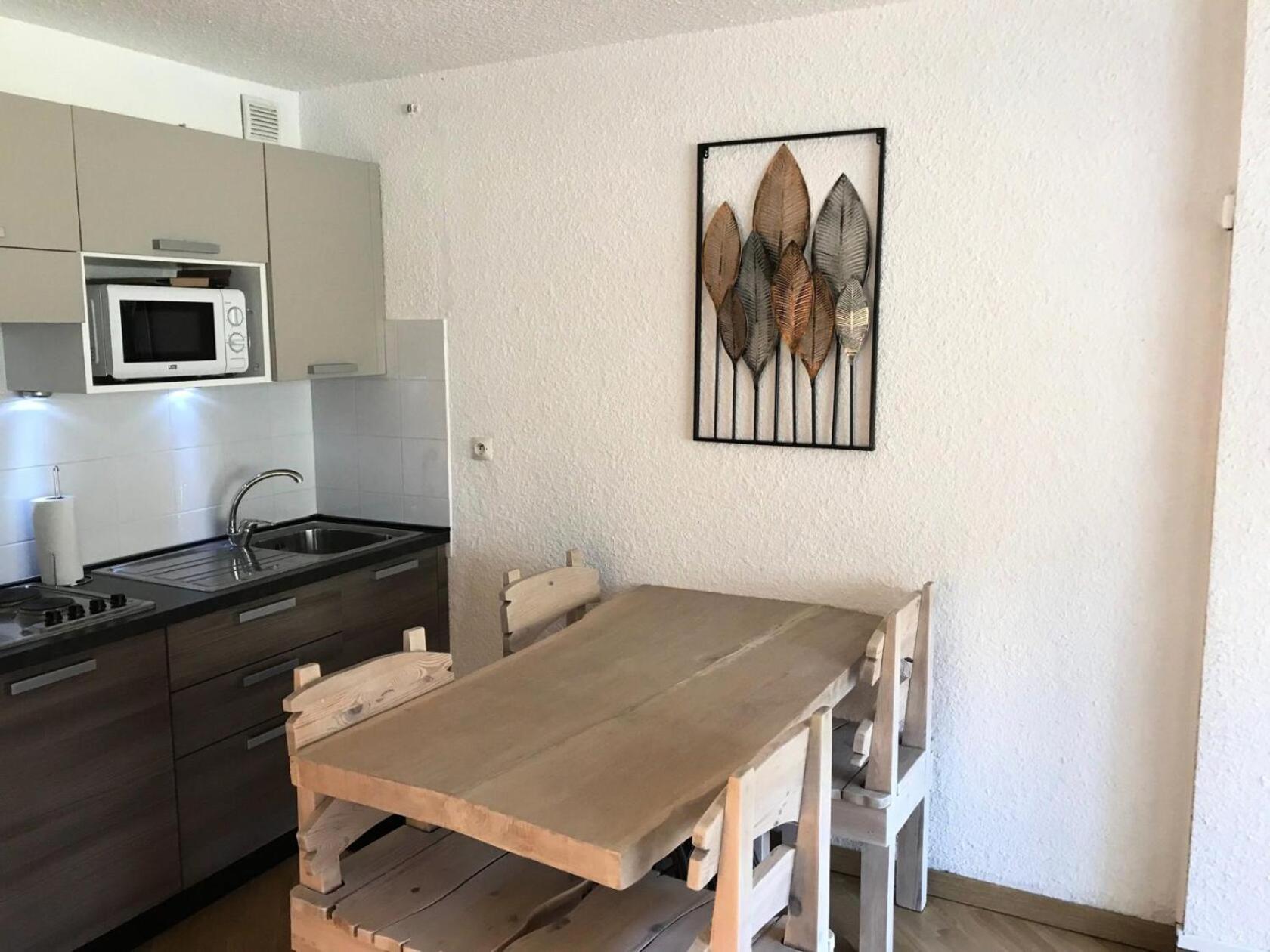 Residence Chalmettes - Joli Studio Renove Avec Acces Direct Aux Pistes. Parking Prive. Mae-8704 Montgenèvre Eksteriør bilde